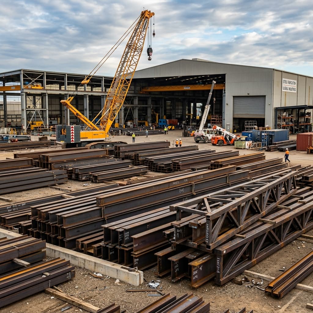 Heavy Steel Truss Girders